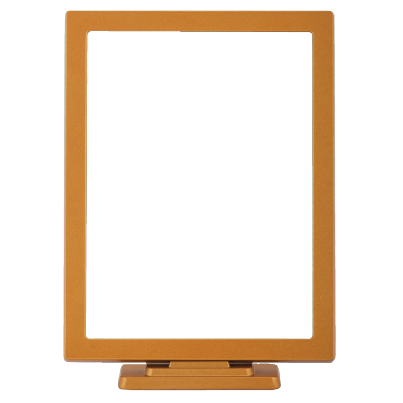 Κορνιζα Αλουμινιου Ορθογωνια με Βαση Μπρονζε