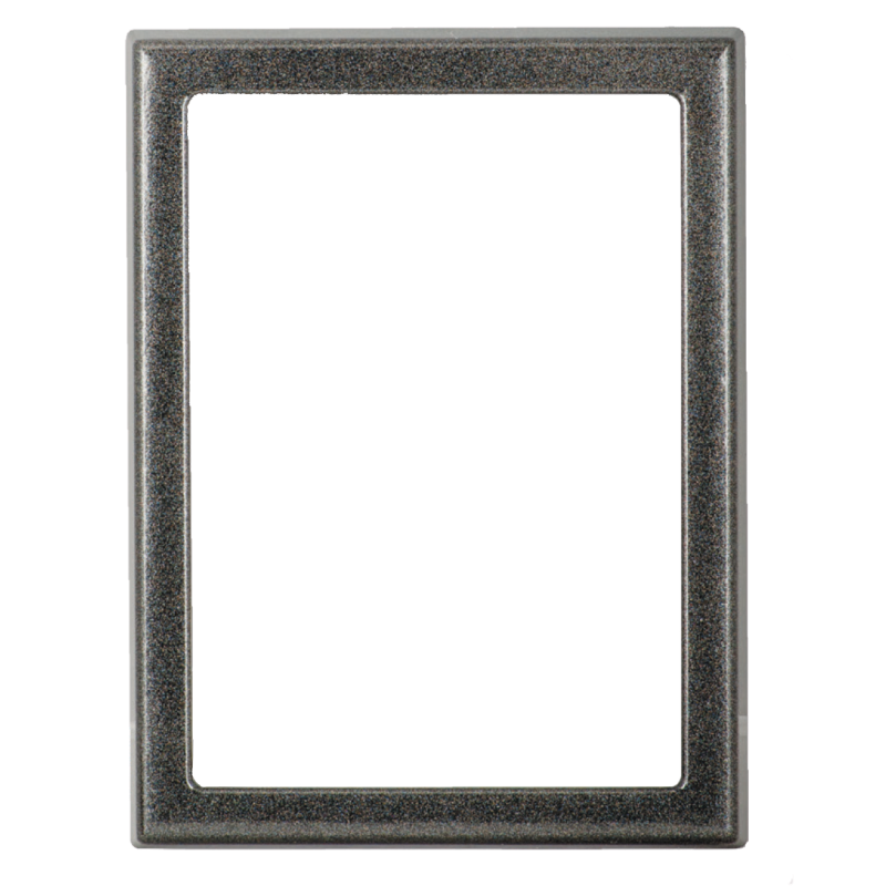 Κορνιζα Αλουμινιου Ορθογωνια Ανθρακι