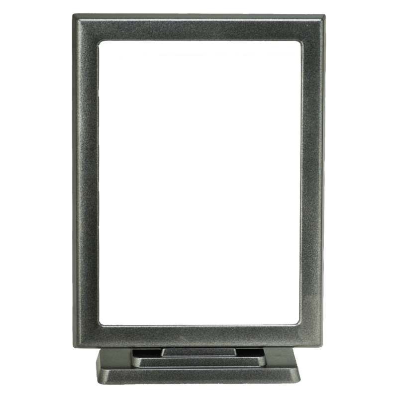 Κορνιζα Αλουμινιου Ορθογωνια με Βαση Ανθρακι