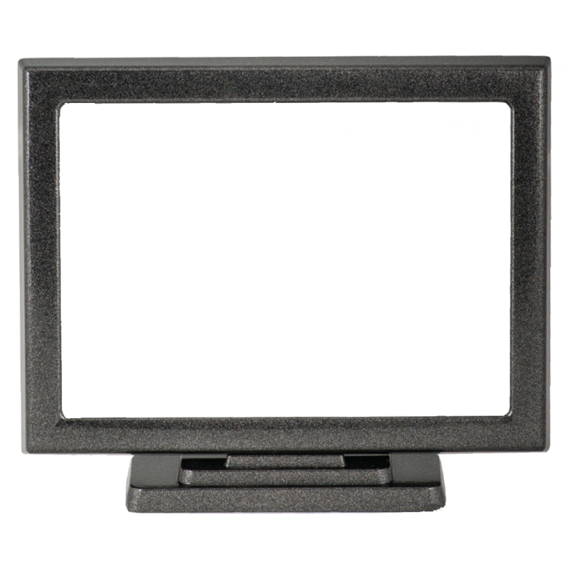 Κορνιζα Αλουμινιου Ορθογωνια με Βαση Ανθρακι