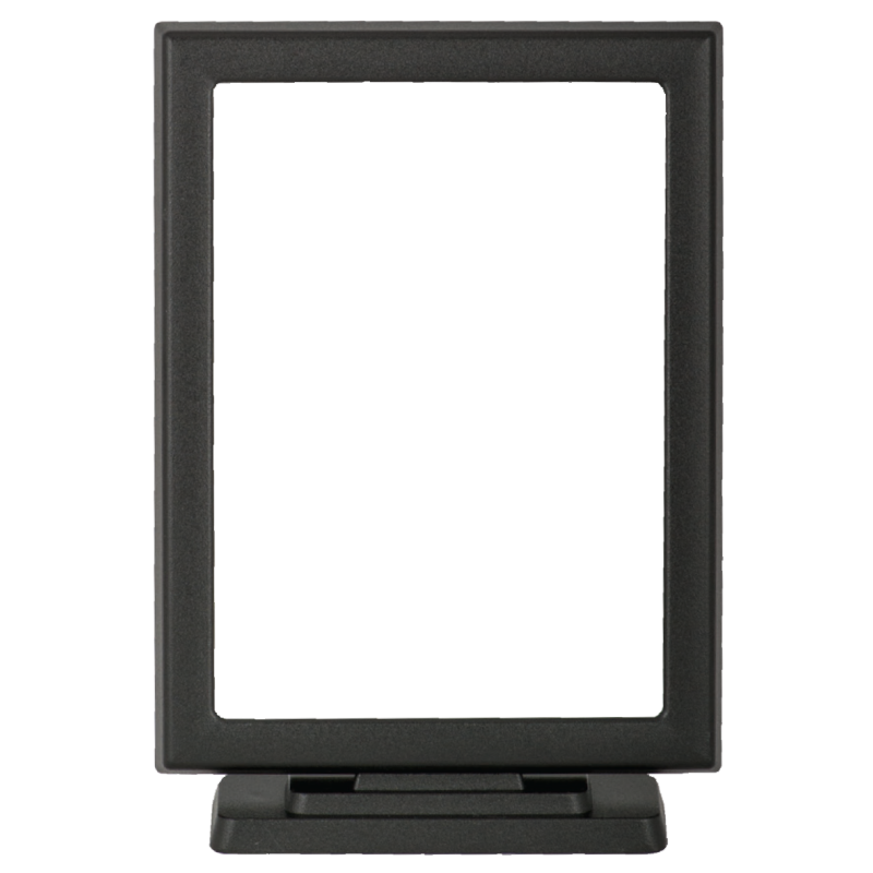 Κορνιζα Αλουμινιου Ορθογωνια με Βαση Μαυρη Ματ