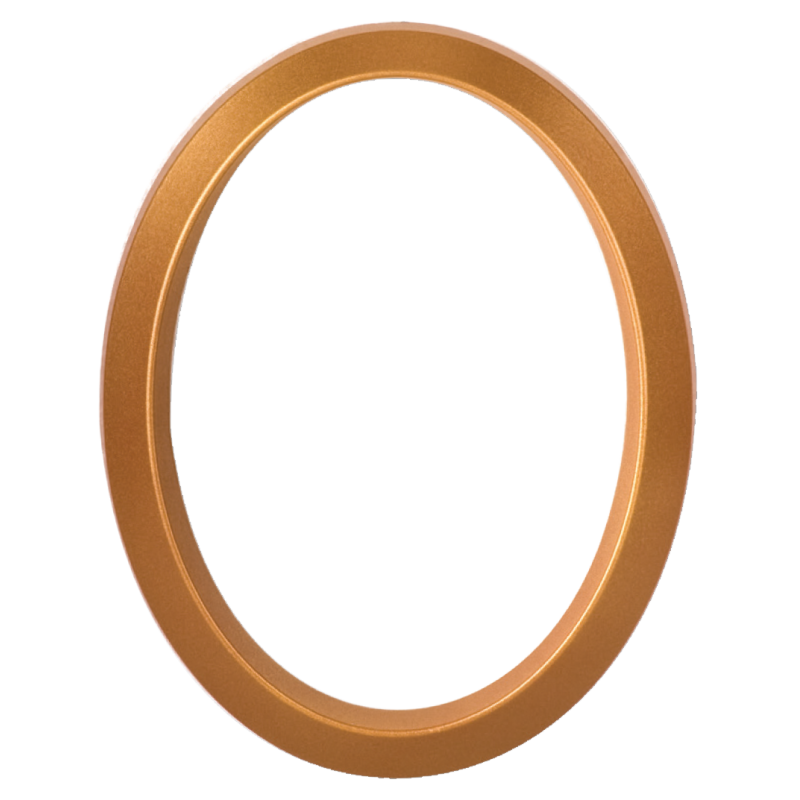 Κορνιζα Αλουμινιου Οβαλ Μπρονζε