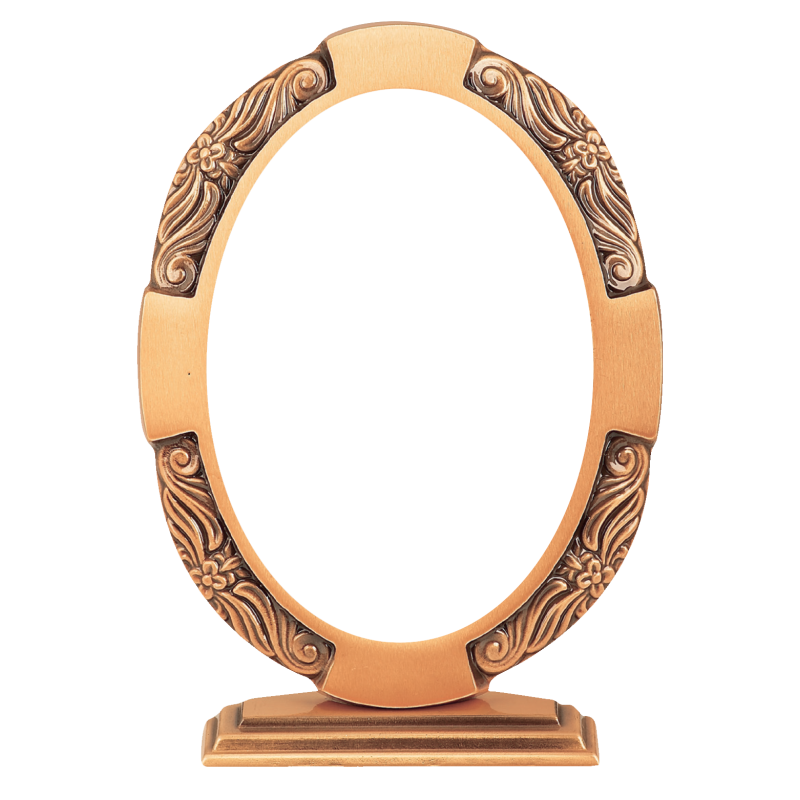 Κορνιζα Ορειχαλκινη Οβαλ