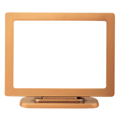 Κορνιζα Ορειχαλκινη Ορθογωνια με Βαση Κλασικη