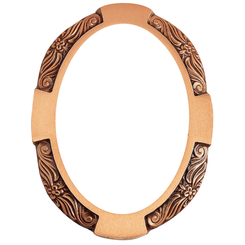 Κορνιζα Ορειχαλκινη Οβαλ