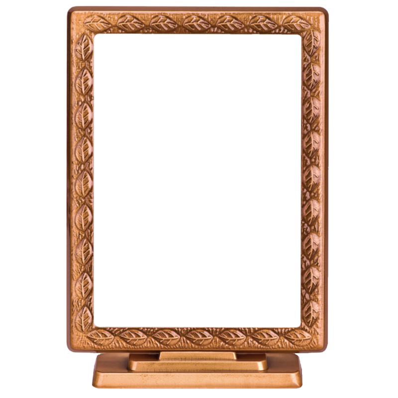 Ορειχαλκινη Ορθογωνια με Βαση