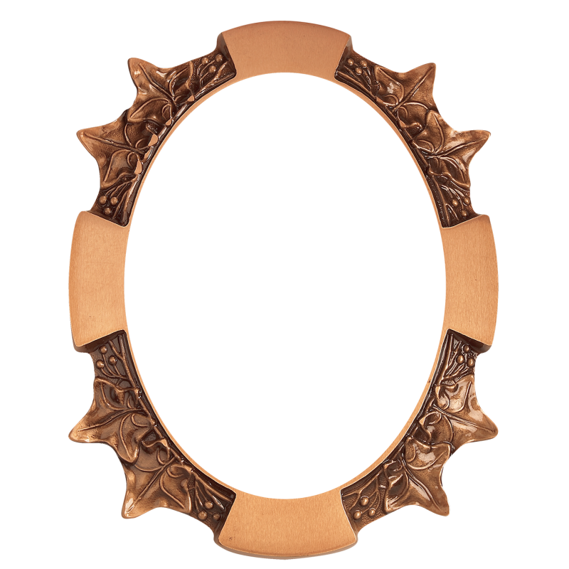 Κορνιζα Ορειχαλκινη Οβαλ