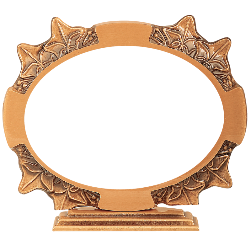 Ορειχαλκινη Οβαλ με Βαση