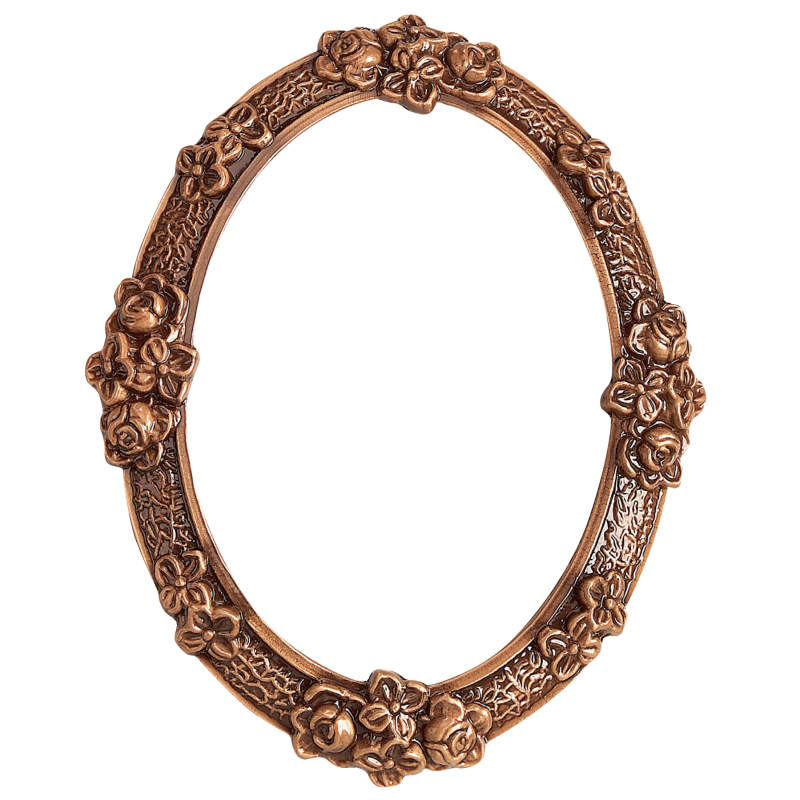 Κορνιζα Ορειχαλκινη Οβαλ